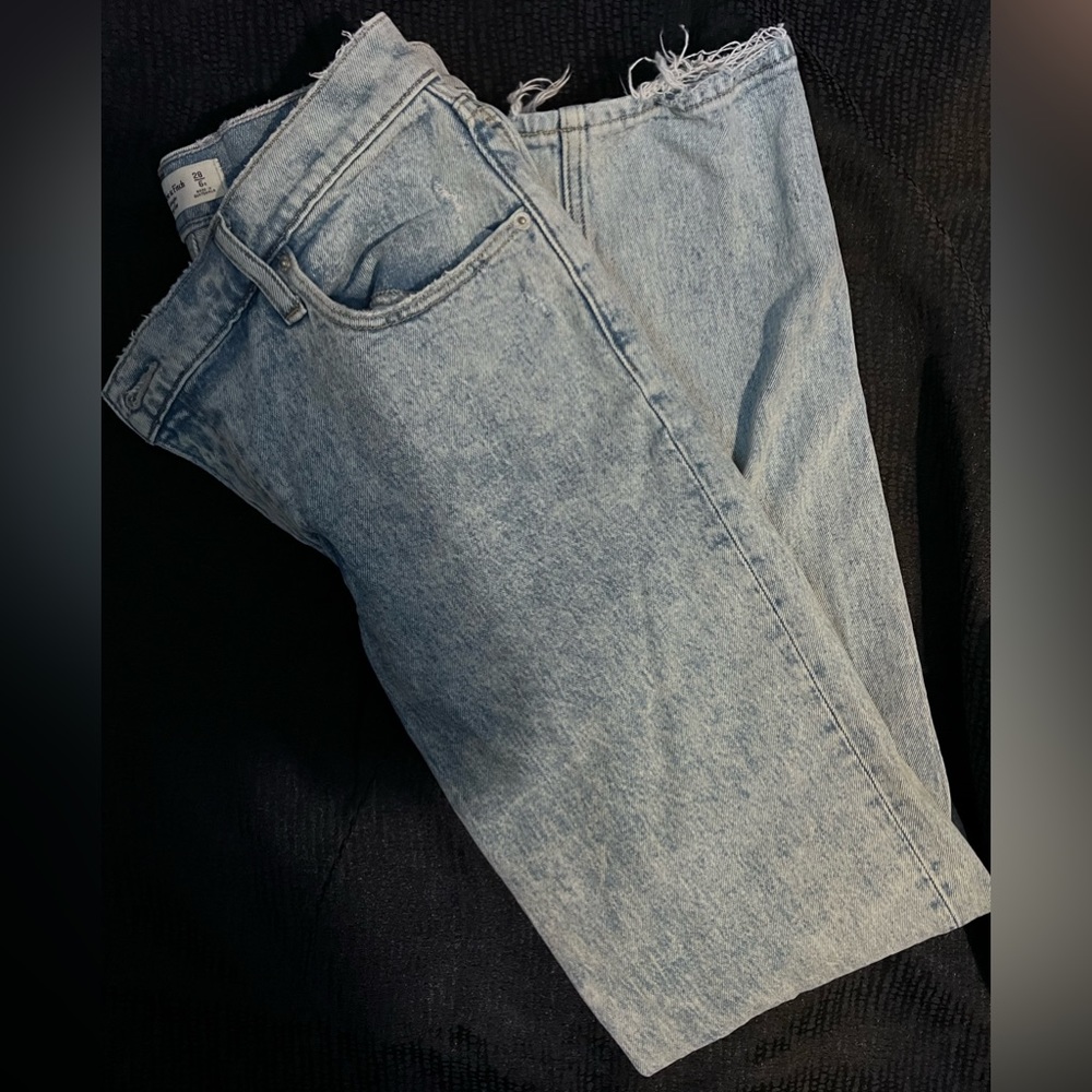 Abercrombie & Fitch 90’s Ultra High Rise Straight Jeans